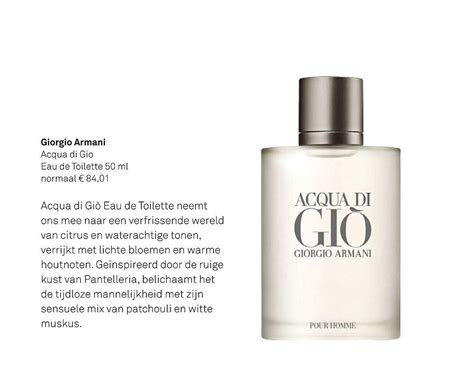 Giorgio Armani Acqua Di Gio Eau De Toilette Aanbieding bij .